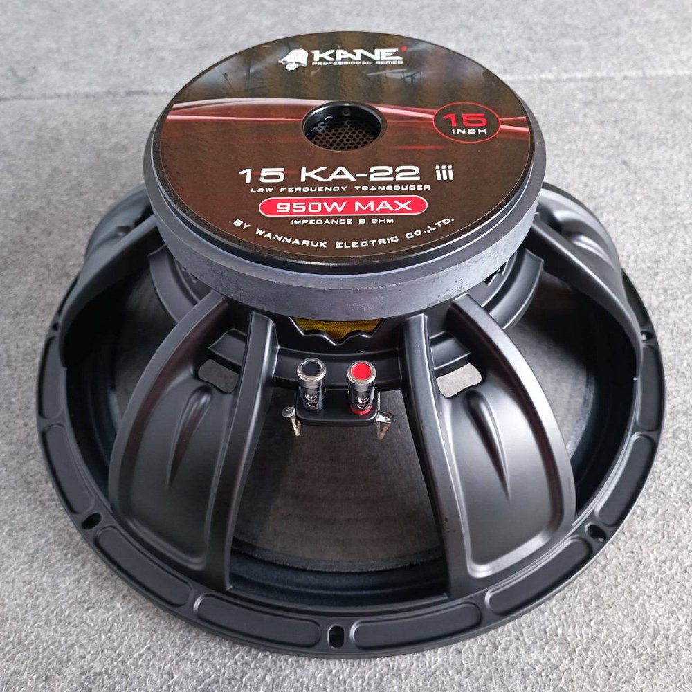 1ดอก ลำโพง15นิ้ว KANE KA-22 V3 III ดอกลำโพง โครงหล่อ วอยซ์3นิ้ว ลำโพงซับ ลำโพง โครงเหล็กหล่อ KA22 KA 22 ดอกลำโพง เอไอ-ไพศาล