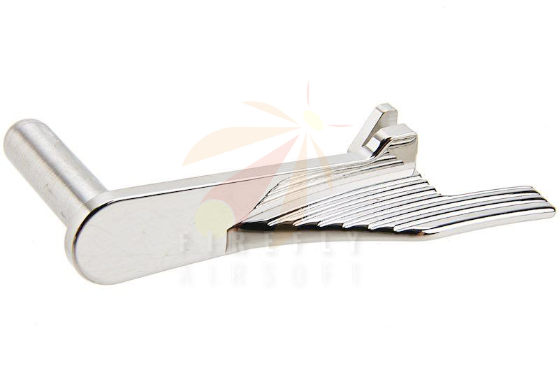 5KU TOKYO MARUI HI CAPA GBB AIRSOFT EXTENDED SLIDE STOP (STAINLESS STEEL, SILVER)