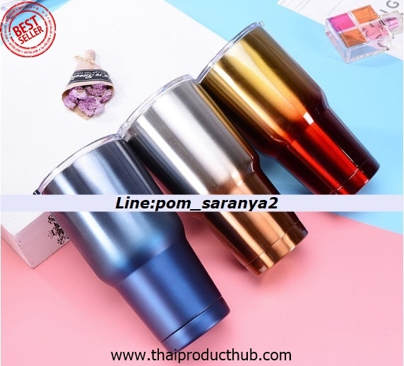 F02-063-CP-042_แก้วสแตนเลส , กระบอกน้ำ , สกรีนโลโก้ , แก้วเก็บความเย็น , รับผลิต . ของพรีเมี่ยม , ของที่ระลึก