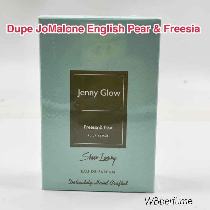 น้ำหอม แท้100% Jenny Glow Freesia and Pear eau de parfum 80ml โคลน JoMalone
