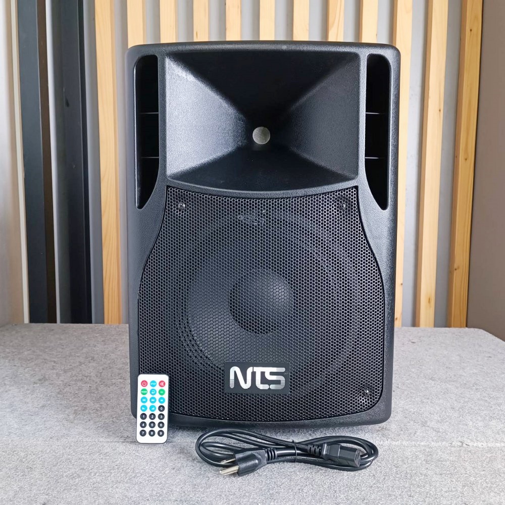 NTS PD-10AU ตู้ลำโพง10นิ้ว ACTIVE บลูธูท ลำโพงมีขยายในตัว 10นิ้ว 200วัตต์ PD 10AU PD10AU เอไอ-ไพศาล