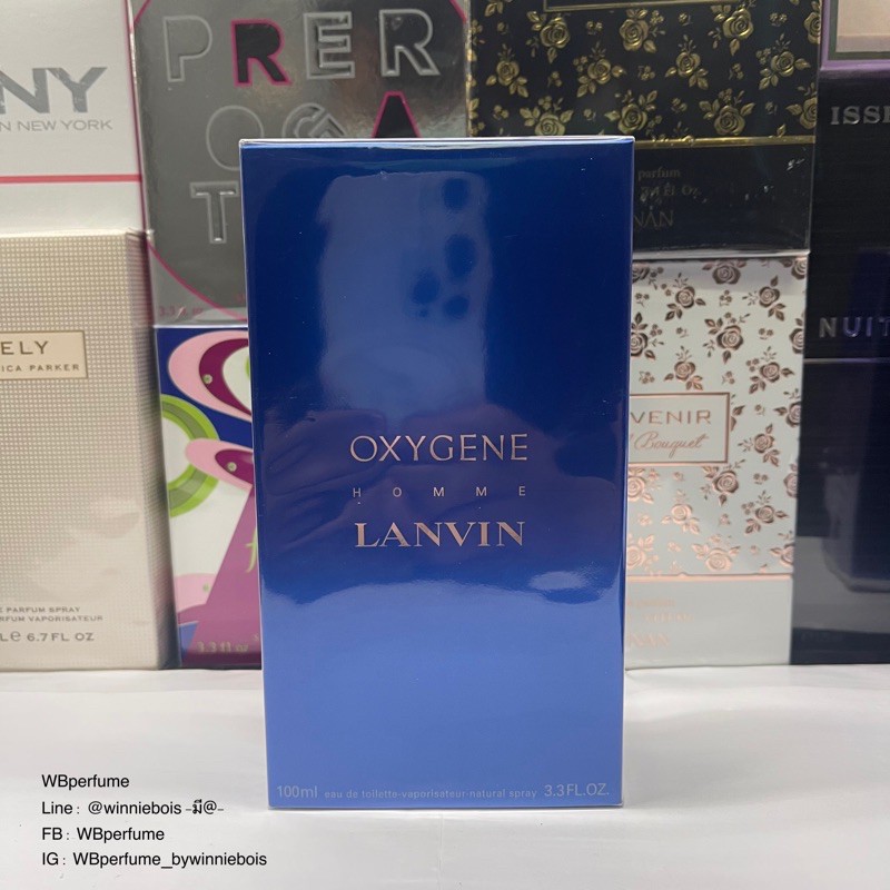 น้ำหอมของแท้ 100% Lanvin Oxygene Homme for men 100 ml.