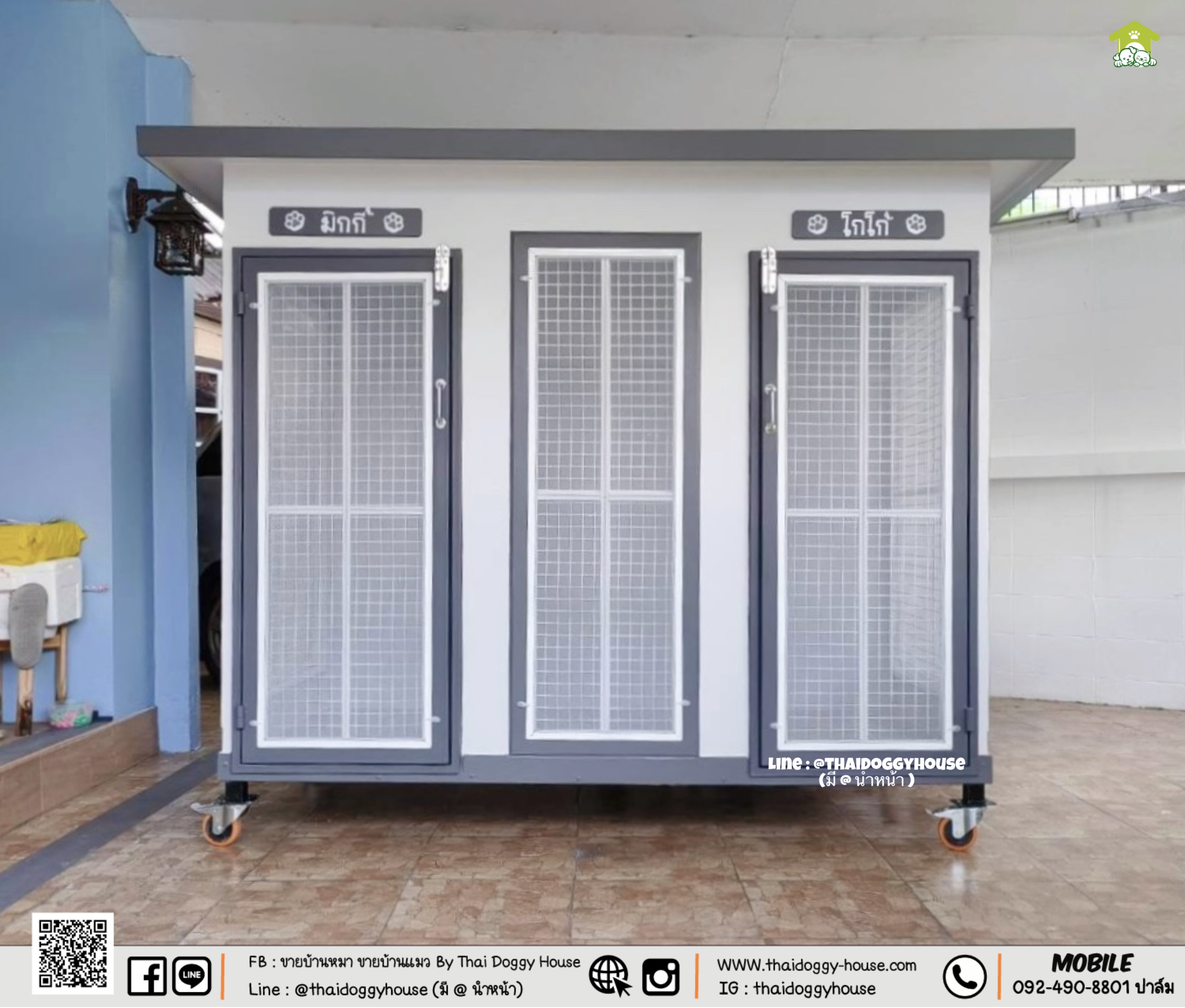บ้านหมา บ้านแมว " 𝐁𝐎𝐗 𝐒𝐓𝐘𝐋𝐄 𝐁𝐘 𝐓𝐇𝐀𝐈 𝐃𝐎𝐆𝐆𝐘 𝐇𝐎𝐔𝐒𝐄 "