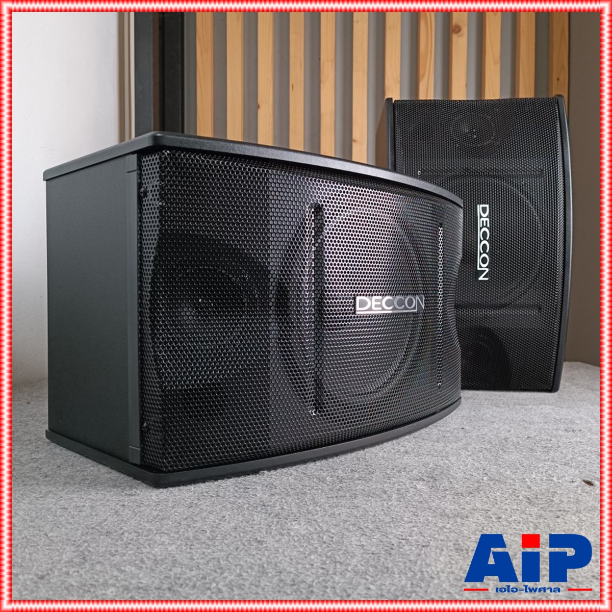 1คู่ DECCON KTV-10 ตู้ลำโพงคาราโอเกะ 10นิ้ว เดคคอน KTV 10 ตู้ลำโพงคาราโอเกะ KTV10 DEC CON ตู้ลำโพง ลำโพง คาราโอเกะ ดอกลำโพง 10นิ้ว เอไอ-ไพศาล