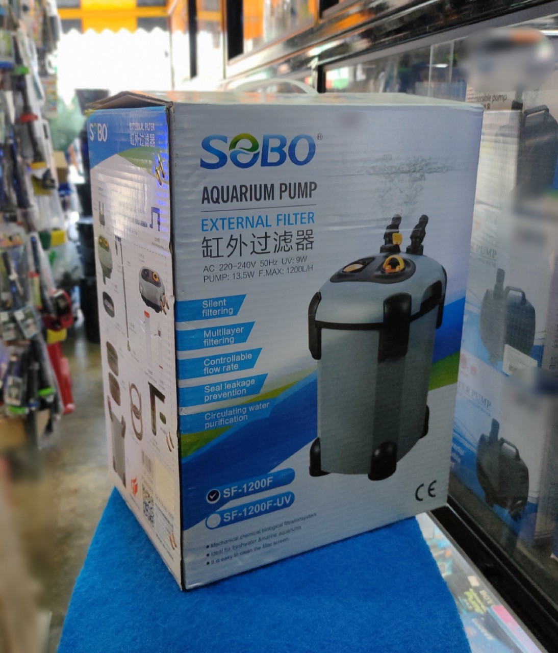 SOBO SF-1200F External filter 1200L/H 9W