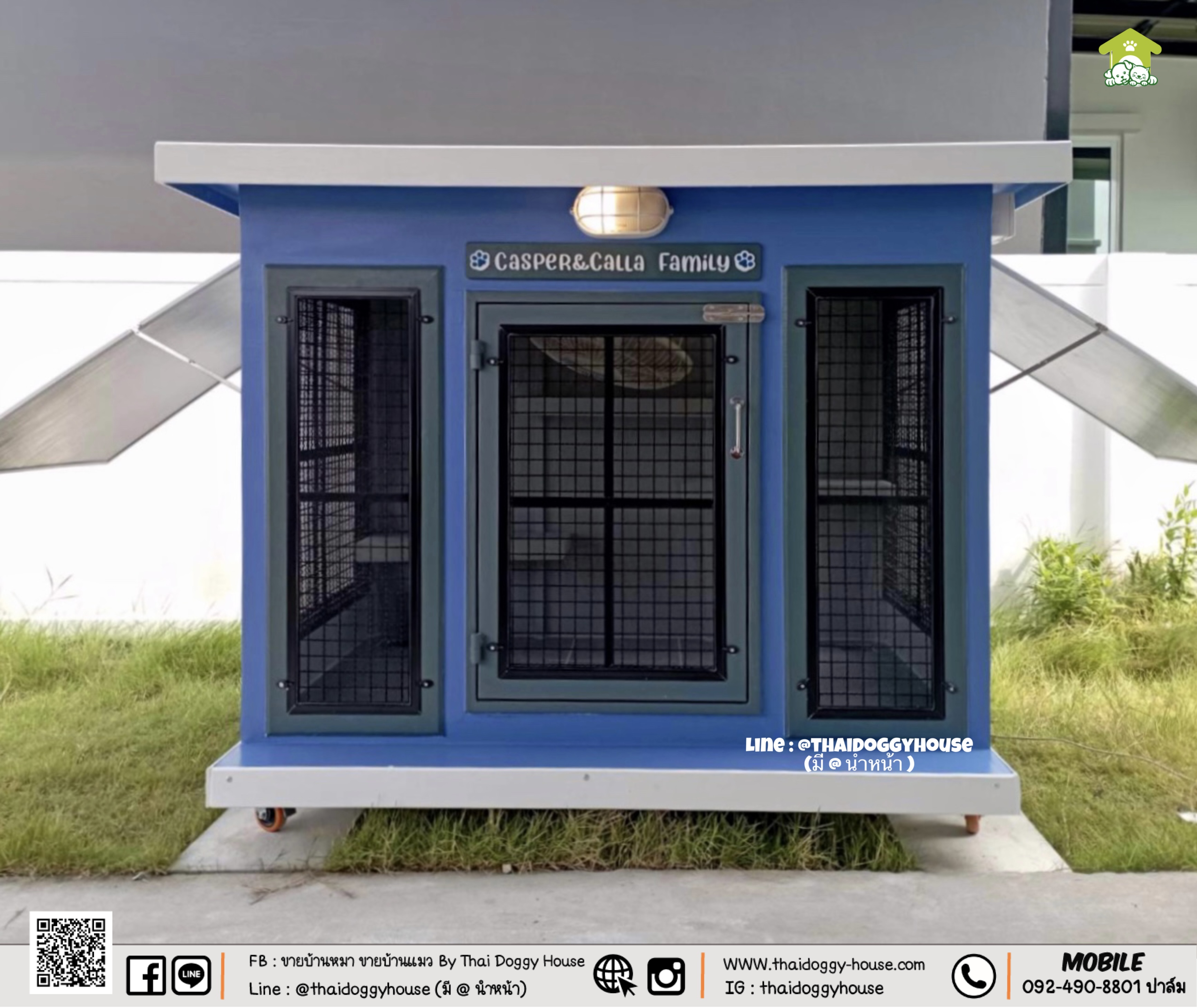 บ้านหมา บ้านแมว " 𝐁𝐎𝐗 𝐒𝐓𝐘𝐋𝐄 𝐁𝐘 𝐓𝐇𝐀𝐈 𝐃𝐎𝐆𝐆𝐘 𝐇𝐎𝐔𝐒𝐄