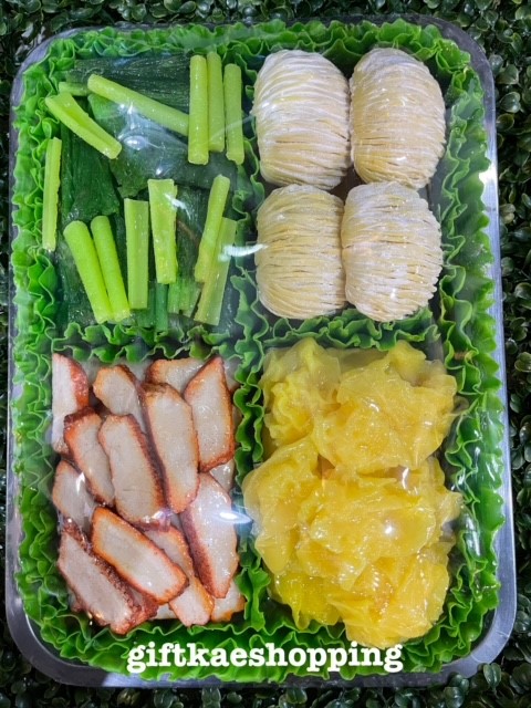 ถาดบะหมี่เกี๊ยว (ถาดขนาด 27 คูณ 36 ซม.)