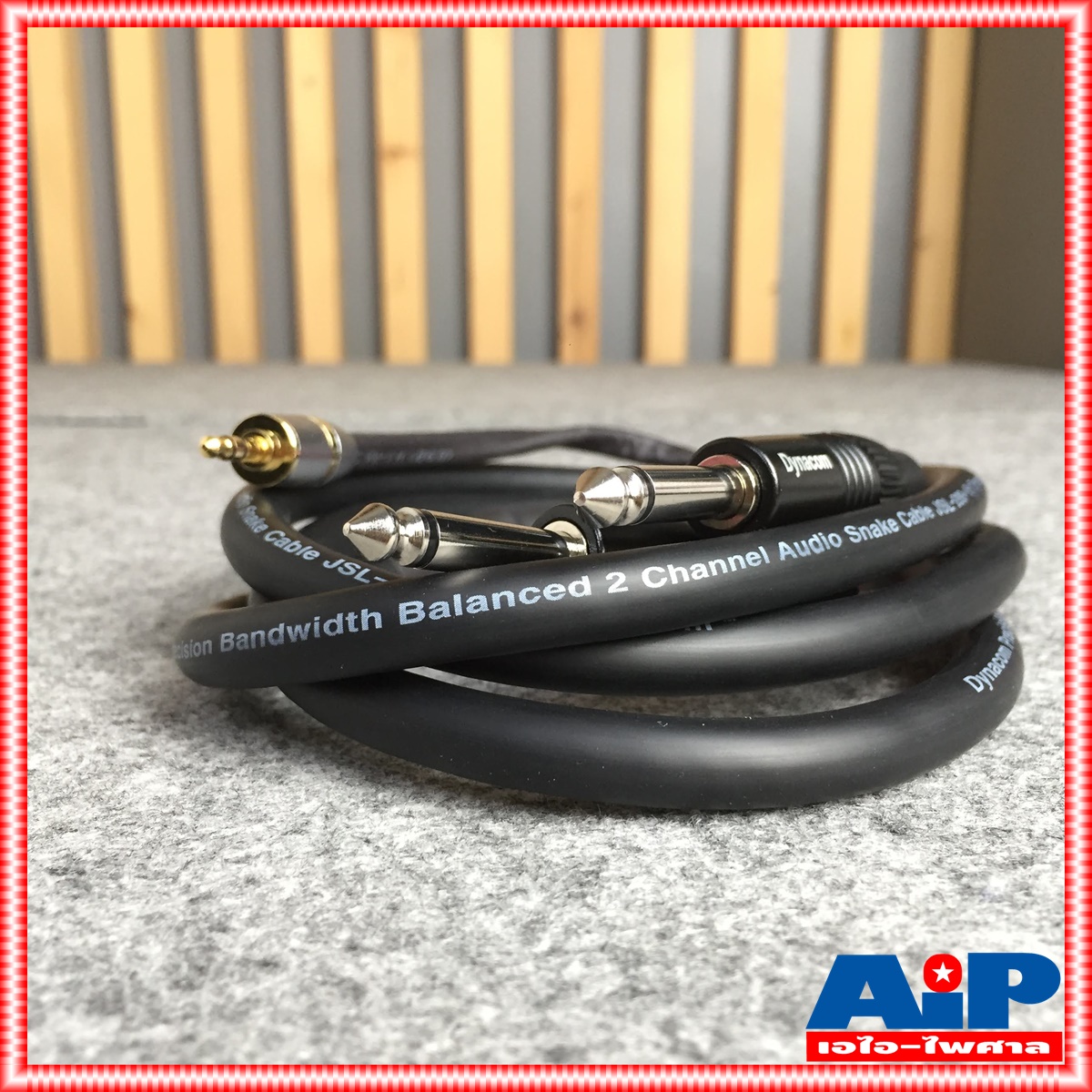 1.5เมตร DYNACOM JSL289สาย TR-ST ออก MIC x 2 1.5M สายสัญญาณ สายสัญญาณ TRS ออก โฟนโมโน สายแจ็ค สายโฟนโมโน สายสัญญาณเสียง JSL 289 JSL-289 เอไอ-ไพศาล