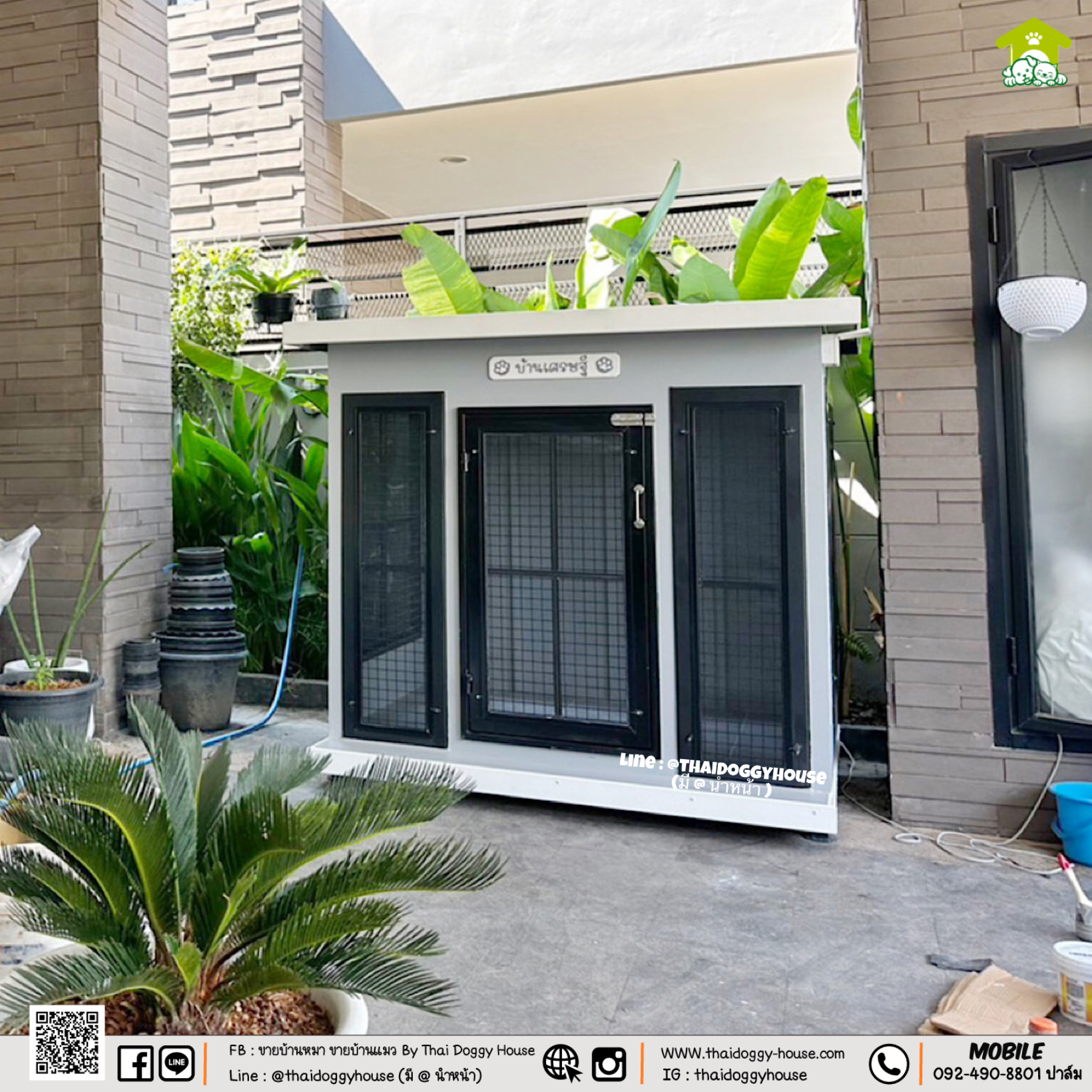 บ้านหมา บ้านแมว " 𝐁𝐎𝐗 𝐒𝐓𝐘𝐋𝐄 𝐁𝐘 𝐓𝐇𝐀𝐈 𝐃𝐎𝐆𝐆𝐘 𝐇𝐎𝐔𝐒𝐄 "