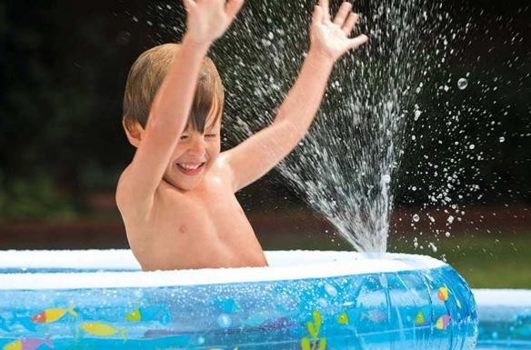 57143 สระเป่าลมกลม 2 ชั้น INTEX ลิขสิทธิ์ถูกต้อง