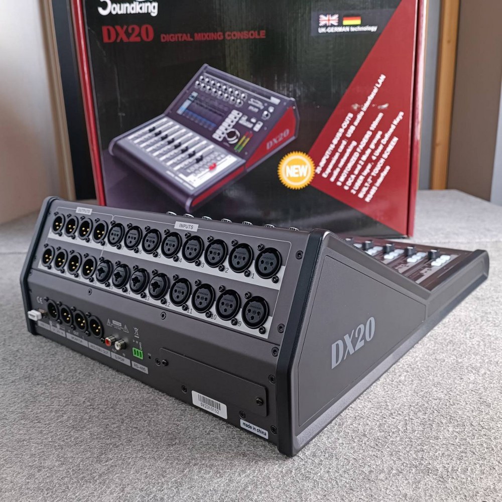 SOUNDKING DX-20 DIGITAL MIXER มิกเซอร์ ดิจิตอล SOUND KING DX 20 DX20 เอไอ-ไพศาล +++