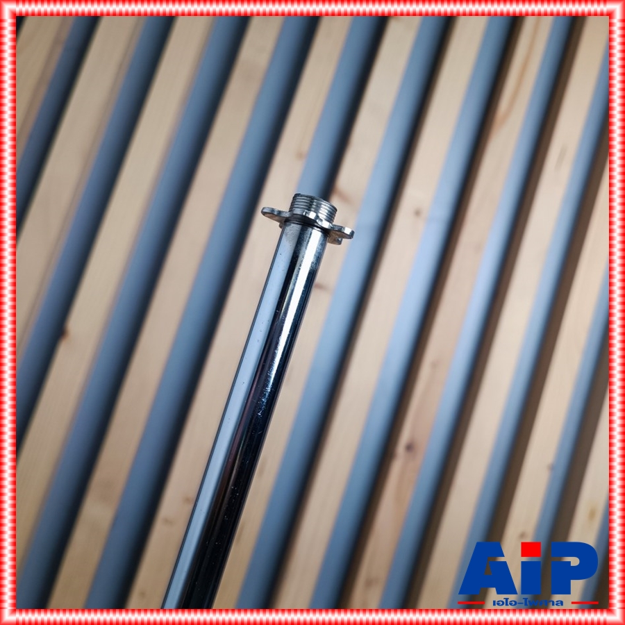 SUPER ขาตั้งไมค์ตรง ขาตั้งไมค์ตั้งพื้น ขาตั้งไมค์ ไม่มีรวมคอสวมไมค์ ขาไมค์ตั้งพื้น ขาไมค์เหล็ก ชุปโครเมียม ขาตั้งไมค์