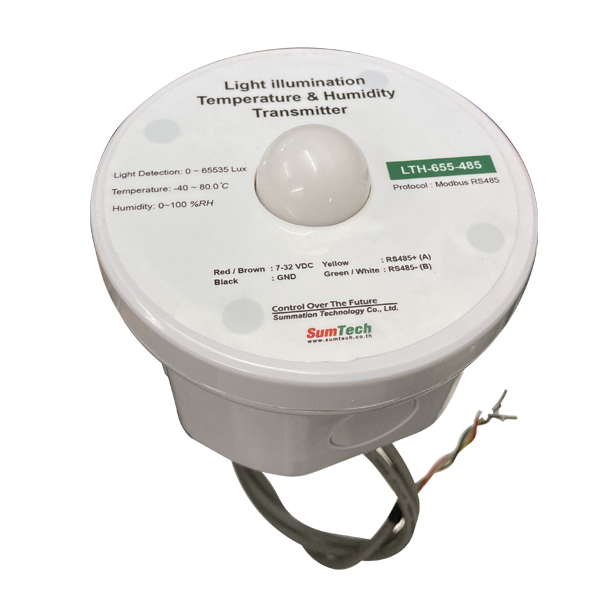 Light, Temperature, Humidity transmitter RS485 output