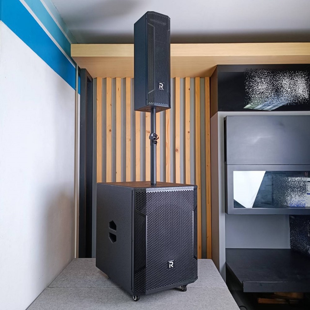 River Acoustics LW15 ลำโพงแอคทีฟ 2×6.5 นิ้ว ซับ 15 นิ้ว บลูทูธ ความดัง 132 dB ลำโพง ลำโพงคอลัมน์ มีแอมป์ในตัว LW-15 LW 15 เอไอ-ไพศาล +++