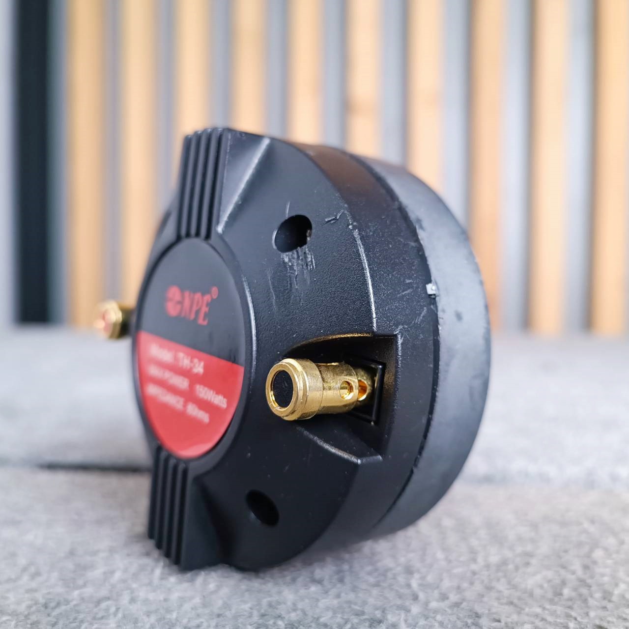สินค้าเสียหายจากการขนส่ง NPE TH-34 DRIVER เกลียว มีรอยถลอก DRIVER UNIT ยูนิตเสียงแหลม TH34 ไดร์เวอร์แบบเกลียว TH 34 เอไอ-ไพศาล