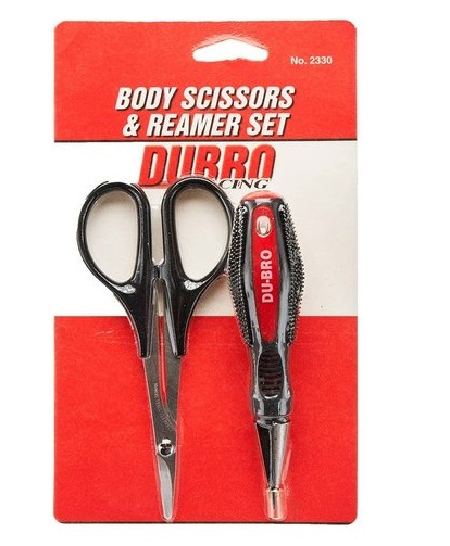ที่คว้านใบพัด + กรรไกร Dubro RC Body Reamer & Scissor Set