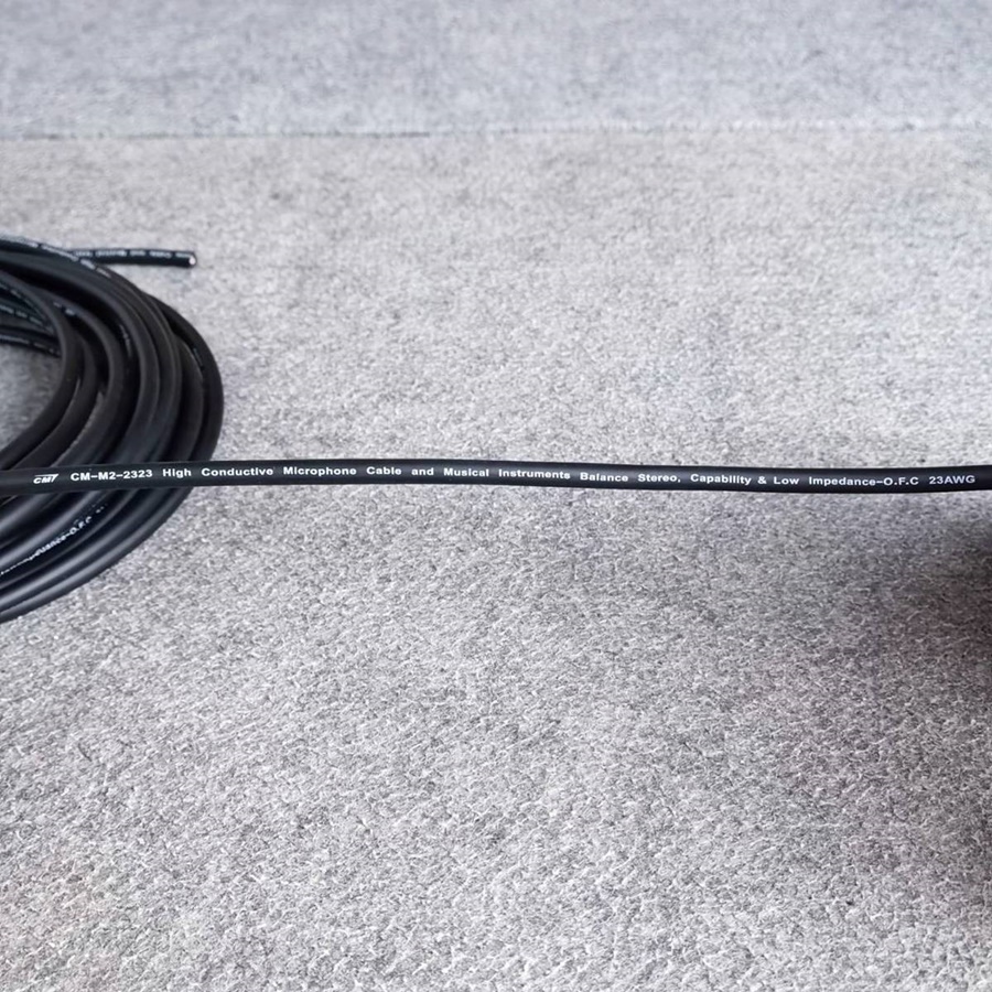 ขด100เมตร CM สายไมค์สเตอริโอ 6mm M2-2323 สีน้ำเงิน 100M 23AWG สายไมค์ST M2 2323 สีน้ำเงิน สายสัญญาณ ST สายไมค์CM สายไมค์ 6mm เอไอ-ไพศาล