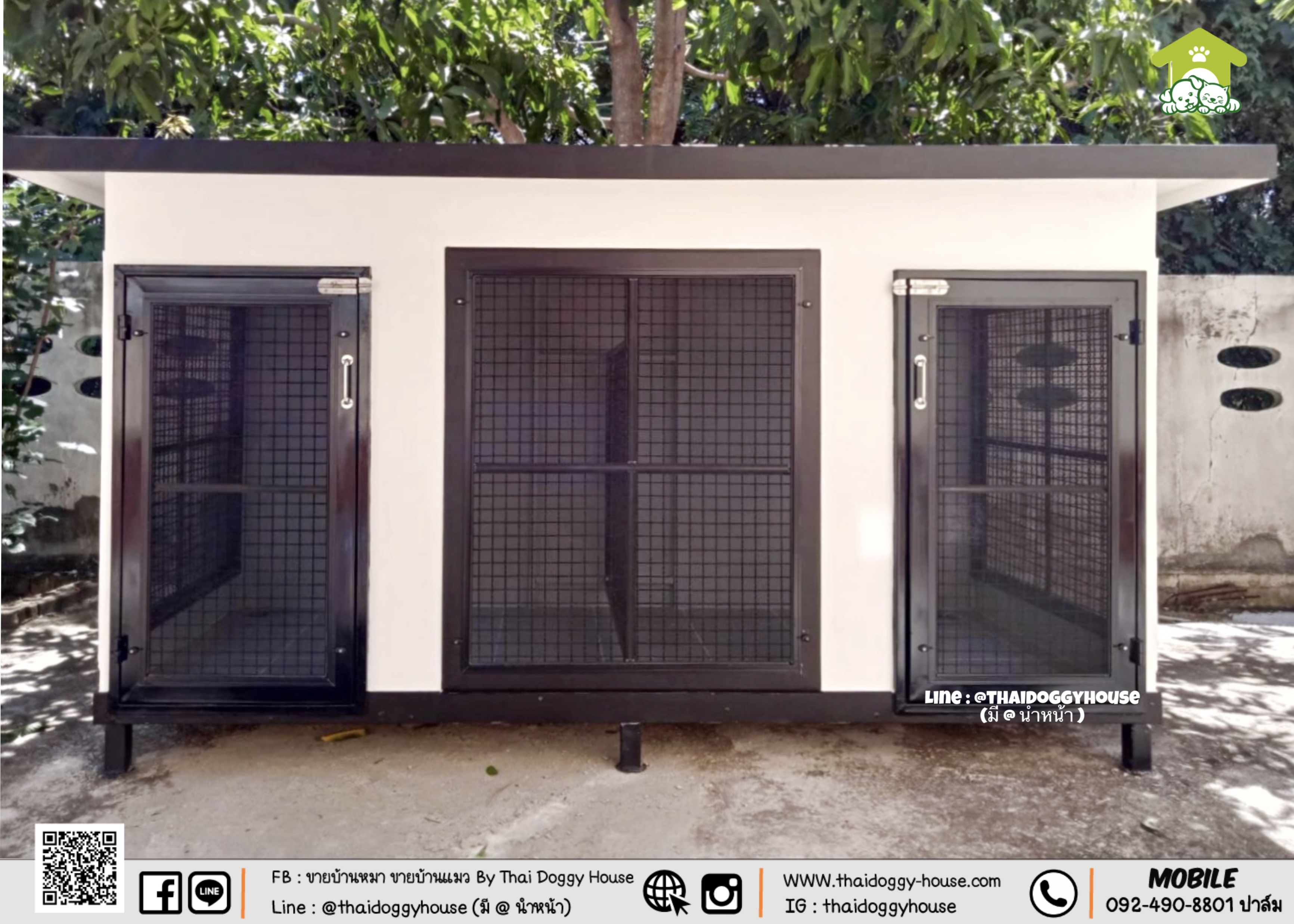 บ้านหมา บ้านแมว " 𝐁𝐎𝐗 𝐒𝐓𝐘𝐋𝐄 𝐁𝐘 𝐓𝐇𝐀𝐈 𝐃𝐎𝐆𝐆𝐘 𝐇𝐎𝐔𝐒𝐄 " &#x