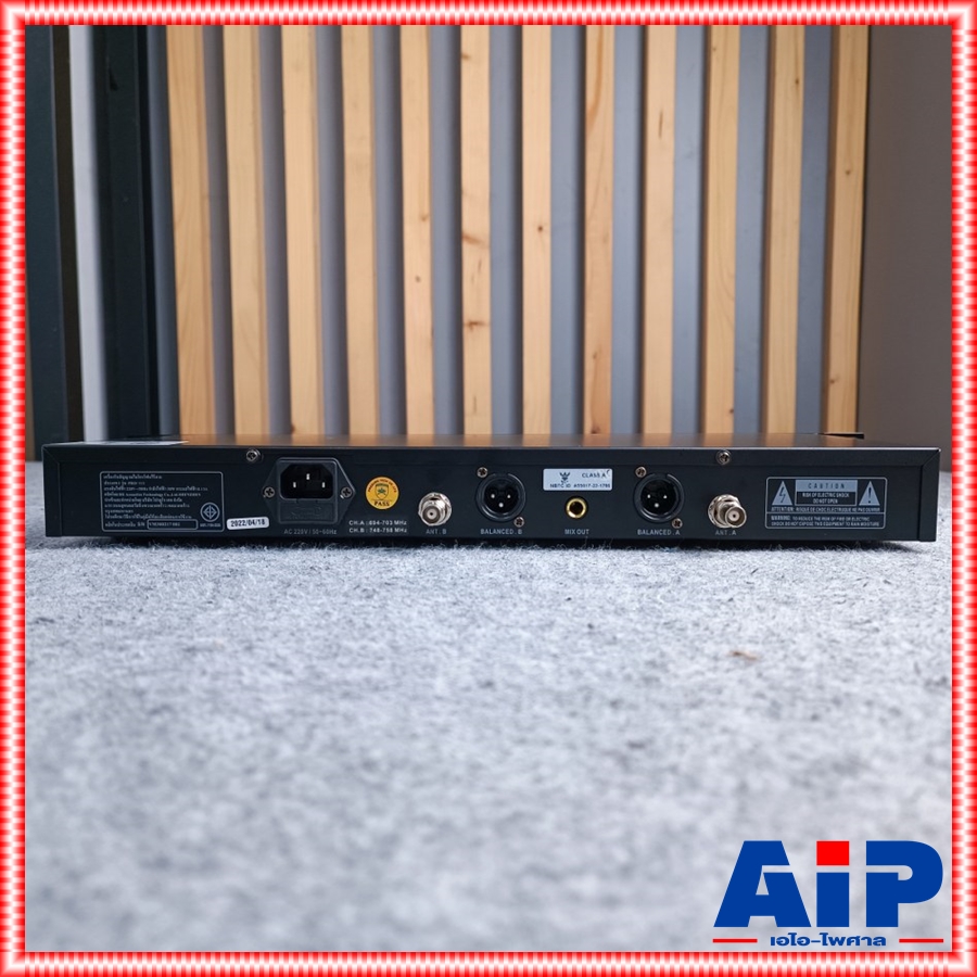 PROEUROTECH PRO111 ไมค์ลอยมือถือคู่UHF ไม่มีกระเป๋า ไมค์ลอยคู่ ไมค์คาราโอเกะ PRO EUROTECH PRO 111 แถม อุปกรณ์ย้ายเสา PRO-111 โปรยูโรเทค ยูโรเทค เอไอ-ไพศาล