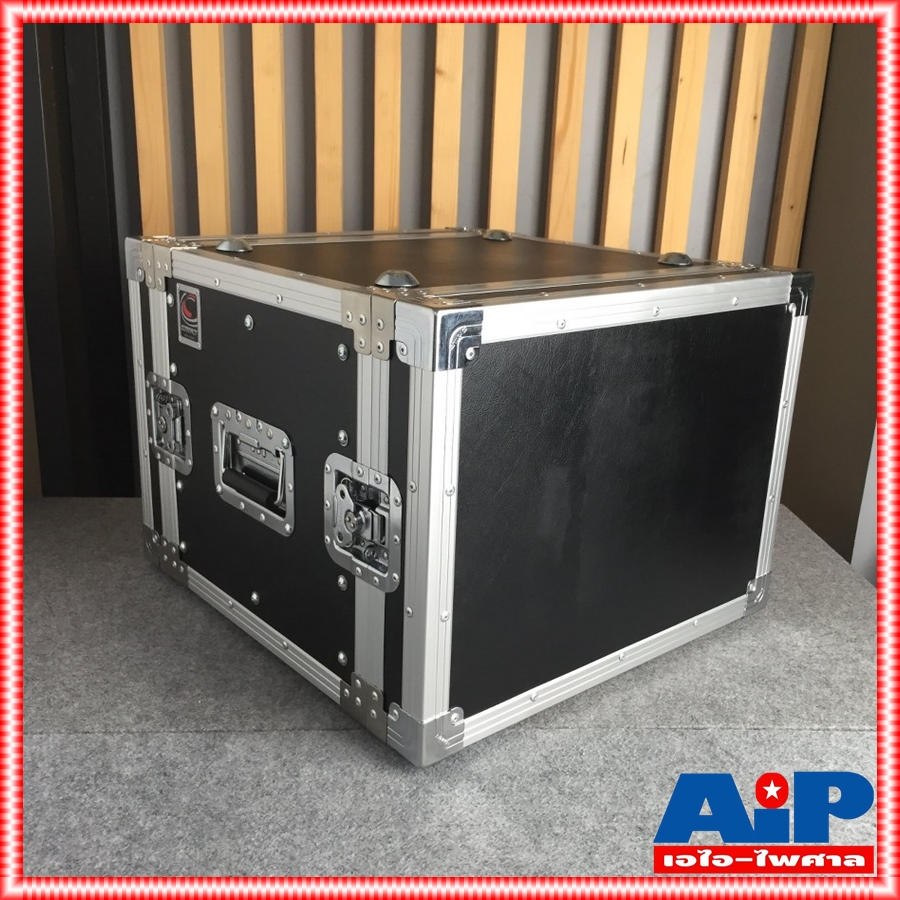 COMPACT RACK เครื่องเสียง SD8U 2ฝาหน้า-หลัง ลึก16นิ้ว ผิวสีดำ แร็คเครื่องเสียง แร็ค คอมแพ็ค แร็คใส่อุปกรณ์ แร็คใส่แอมป์ SD8 U SD-8U