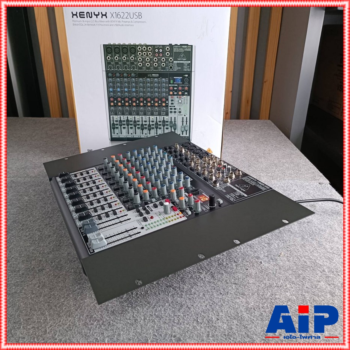 BEHRINGER XENYX-X1622USB mixer BEHRINGER XENYX X1622FX Mixer เครื่องผสมสัญญาณเสียง มิกเซอร์ แบบอนาล็อค Behringer Xenyx XX1622FX +++ เอไอ-ไพศาล