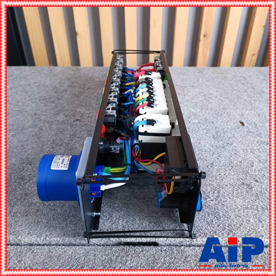 VOLTAGE by TECHCRON K6/K7 จอ LED VA ชุดโหลดไฟ 1เฟส ปลั๊กไฟติดแร็ค ชุดโหลดเซ็นเตอร์ ปลั๊กโหลด 32A ปลั๊กโหลดไฟเปลือยยึด RACK เทคครอน K6 VA K6VA เอไอ-ไพศาล