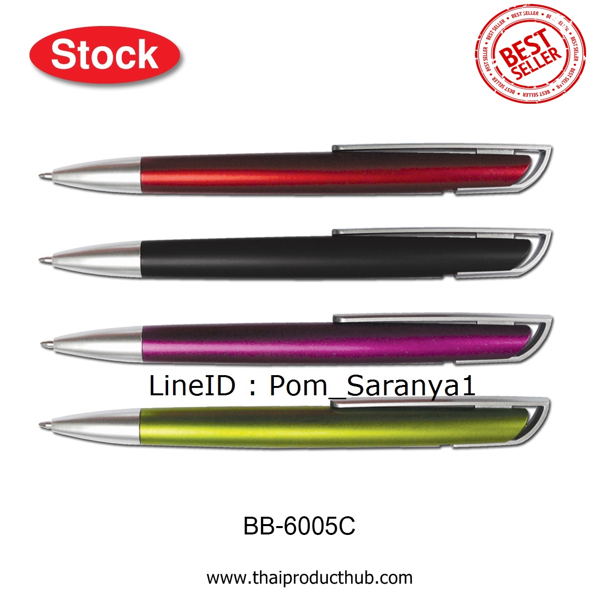 T34-005-CP-010-_ปากกาลูกลื่น . ปากกาพรีเมี่ยม . ของที่ระลึก . ของแจก . ของพรีเมี่ยม . ของที่ระลึก