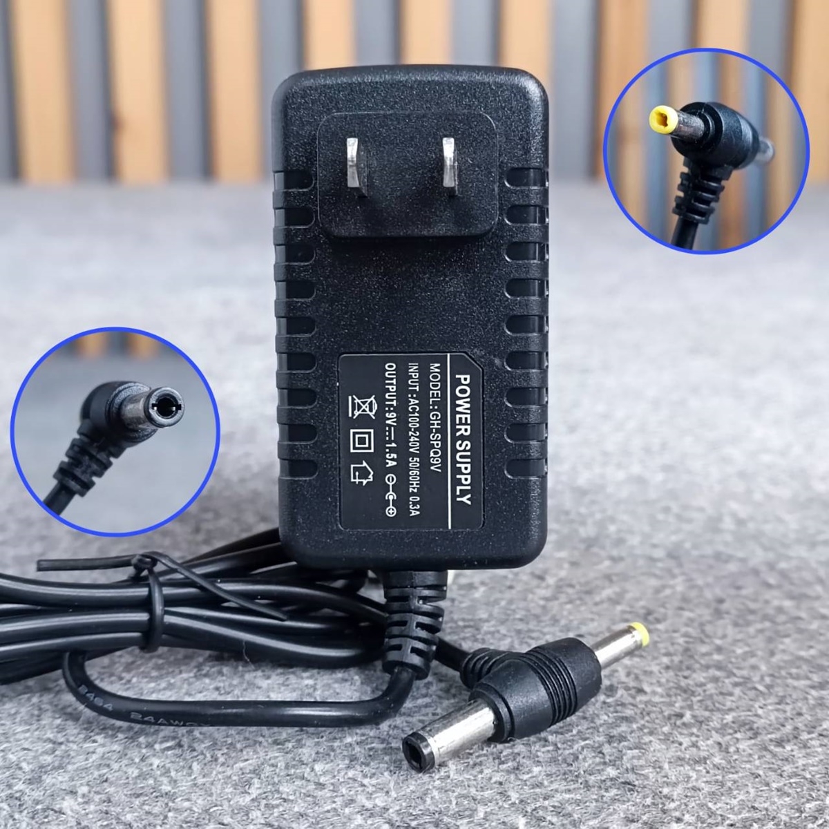อะแดปเตอร์สวิชชิ่ง 9V 1.5A ใช้กับ PROPLUS MPJ 12X 15X MPJ15X สายชาร์จ ตู้ลำโพง PRO PLUS เอไอ-ไพศาล