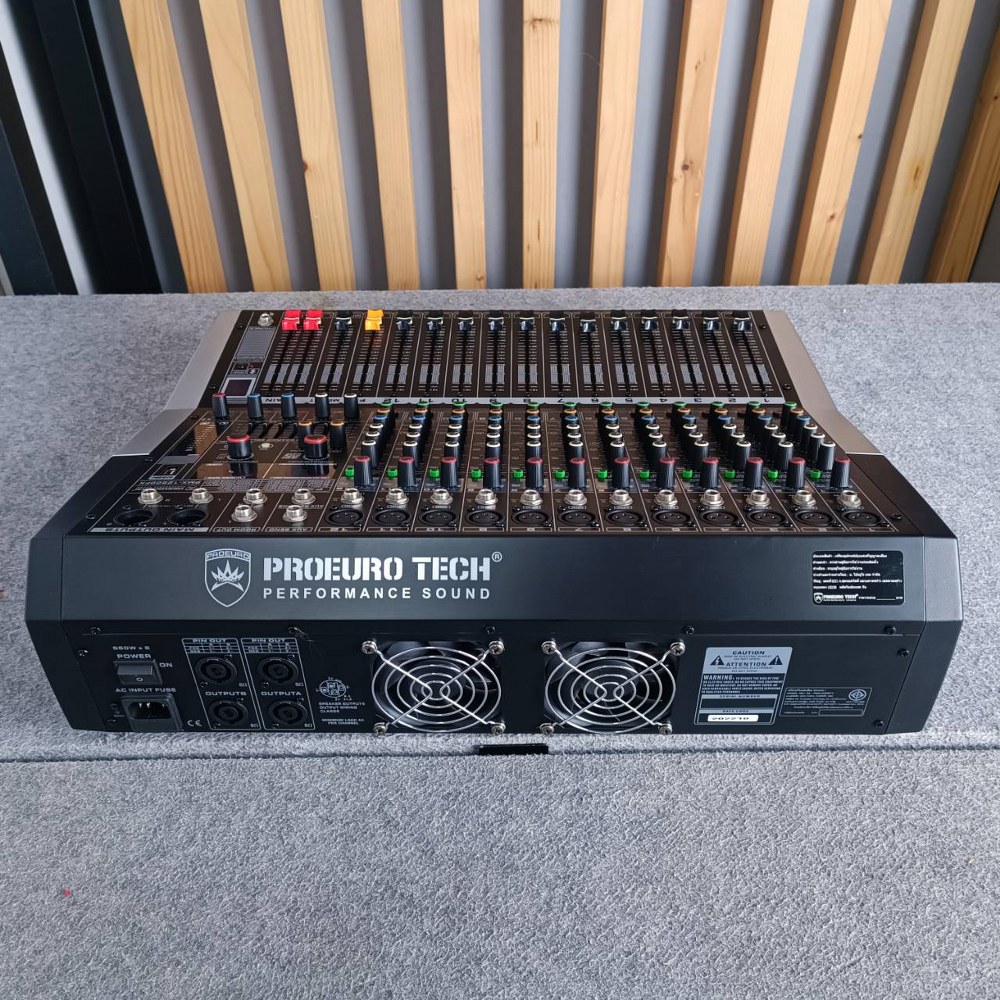 PROEUROTECH PMX-12500FX POWERMIXER+บูลทูส โปรยูโรเทค PROEURO TECH PMX 12500FX PMX12500FX เอไอ-ไพศาล
