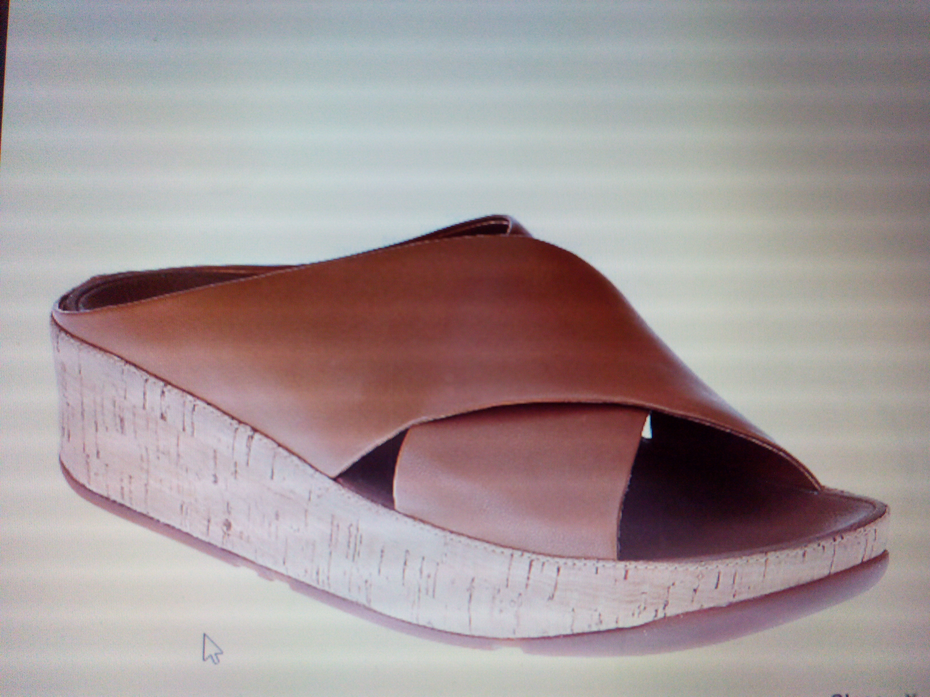FitFlop Kys Leather Tan Size US9,10,11