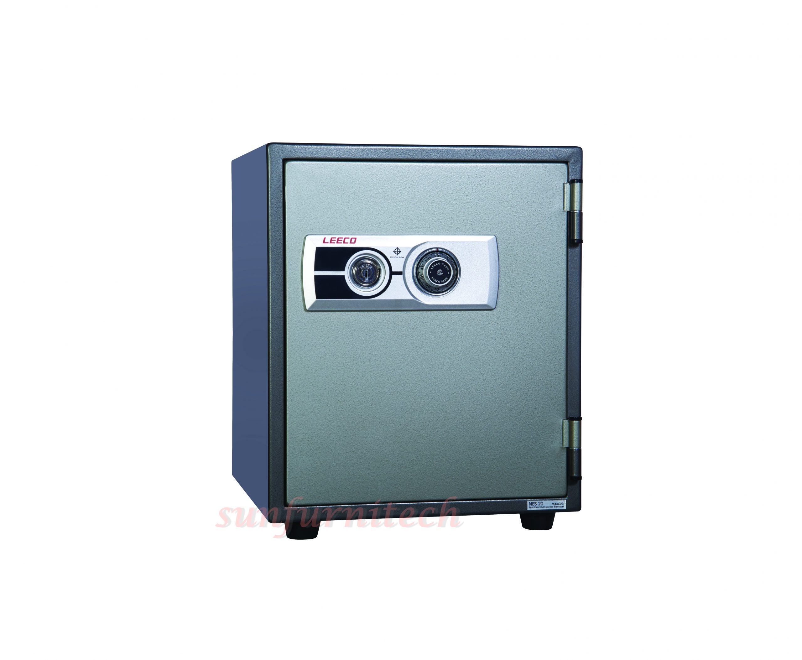 ตู้เซฟนิรภัยขนาดเล็ก น้ำหนัก 70 กก. ยี่ห้อ LEECO ( ลีโก้ ) รุ่น NES-20