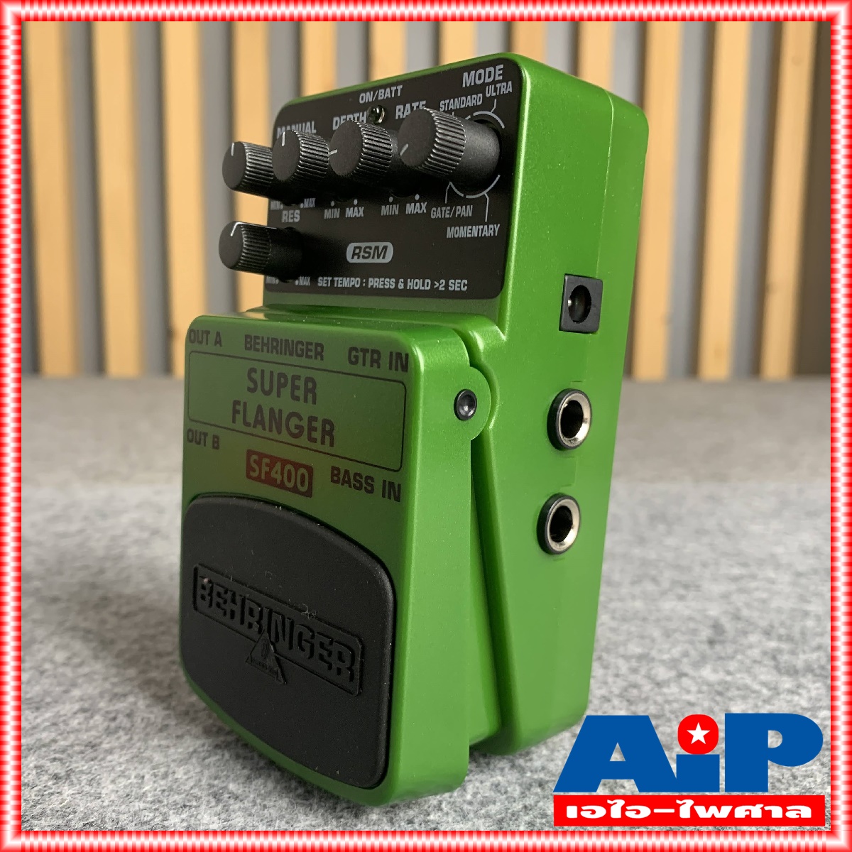 BEHRINGER SF400 เอฟเฟคกีต้าร์ Super Flanger เอฟเฟ็คเสียงแฟรงเจอร์ SF-400 SF 400 เอไอ-ไพศาล +++