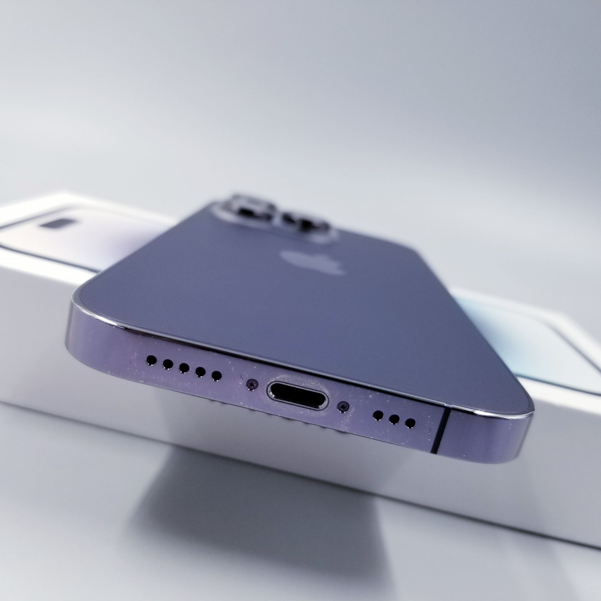 💜 iPhone 14 Pro 128GB Deep Purple 💜 💜 #มาแล้ว i 14Pro #ศูนย์แท้ แบต100% ราคาสุดคุ้ม 💜