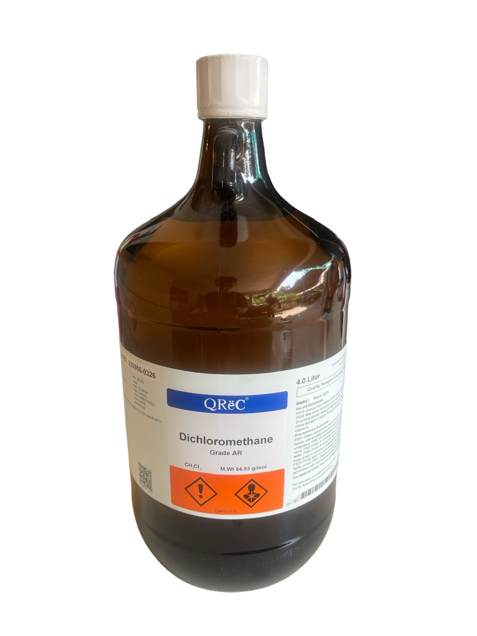 Dichloromethane AR, 4 L -Qrec