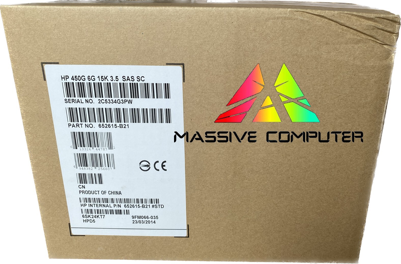 652615-B21 HP G8 G9 450GB 6G 15K 3.5-INCH SAS SC HDD | HP ราคา ขาย ราคาถูก จำหน่าย