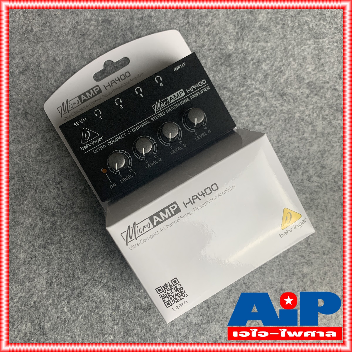 BEHRINGER HA400 HEADPHONE AMP แอมป์ HA-400 HA 400 เครื่องขยายหูฟัง เครื่องแยกหูฟัง แอมป์ขยายหูฟัง เอไอ-ไพศาล +++