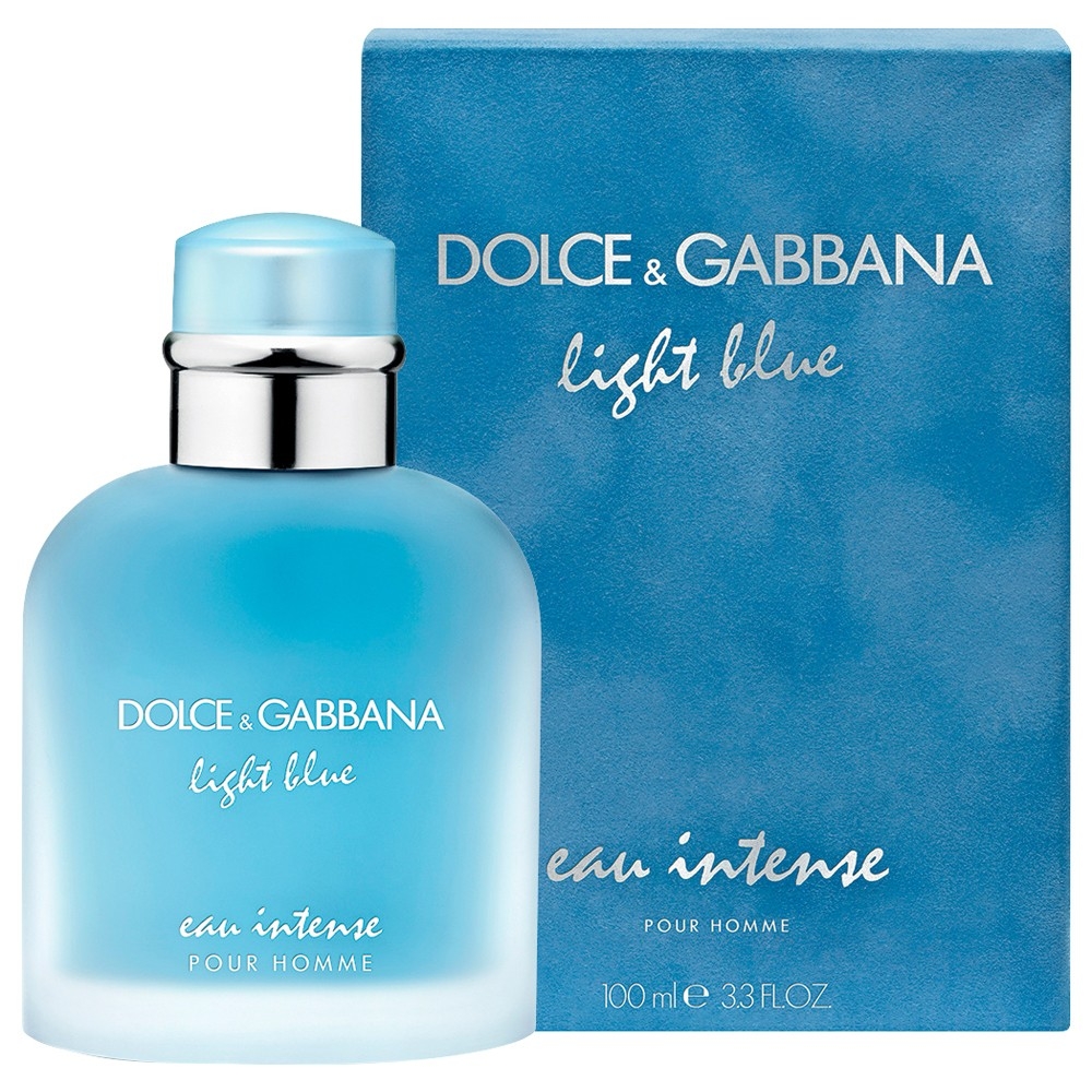 น้ำหอมแท้100% DOLCE & GABBANA น้ำหอม Light Blue Pour Homme Eau Intense Edp ปริมาณ 100 มล.