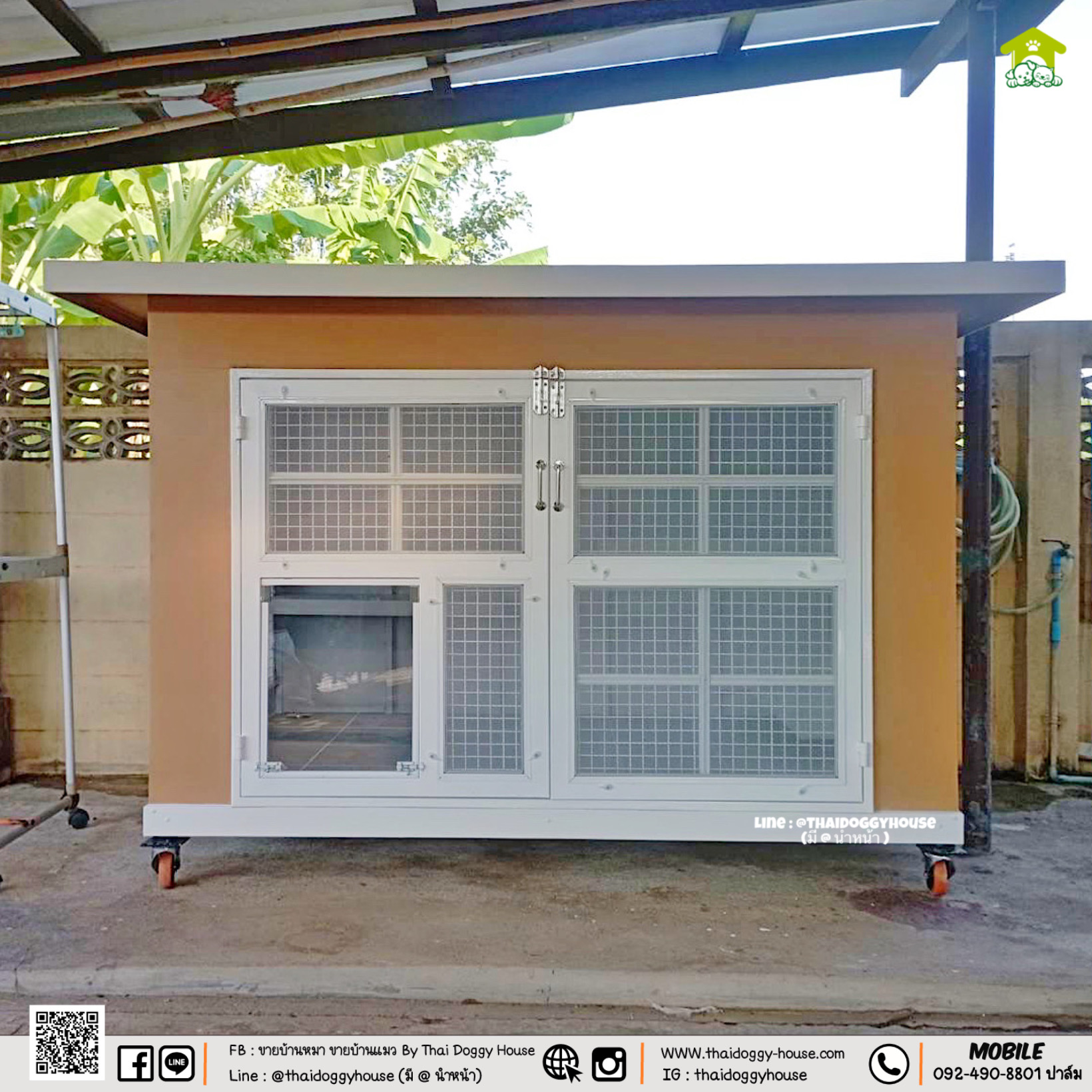 บ้านหมา บ้านแมว " 𝐁𝐎𝐗 𝐒𝐓𝐘𝐋𝐄 𝐁𝐘 𝐓𝐇𝐀𝐈 𝐃𝐎𝐆𝐆𝐘 𝐇𝐎𝐔𝐒𝐄 "