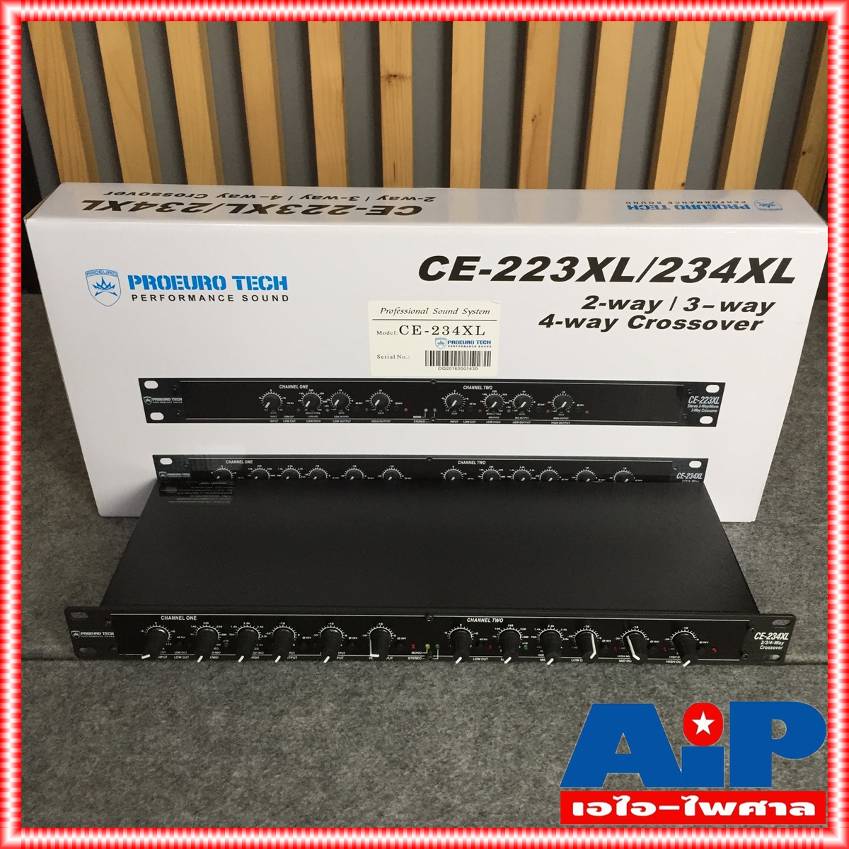 ครอส PROEUROTECH CE234XL crossover PROEURO TECH 234XL PRO EUROTECHครอสโอเวอร์ รุ่น 234 ce-234XL เอไอ-ไพศาล