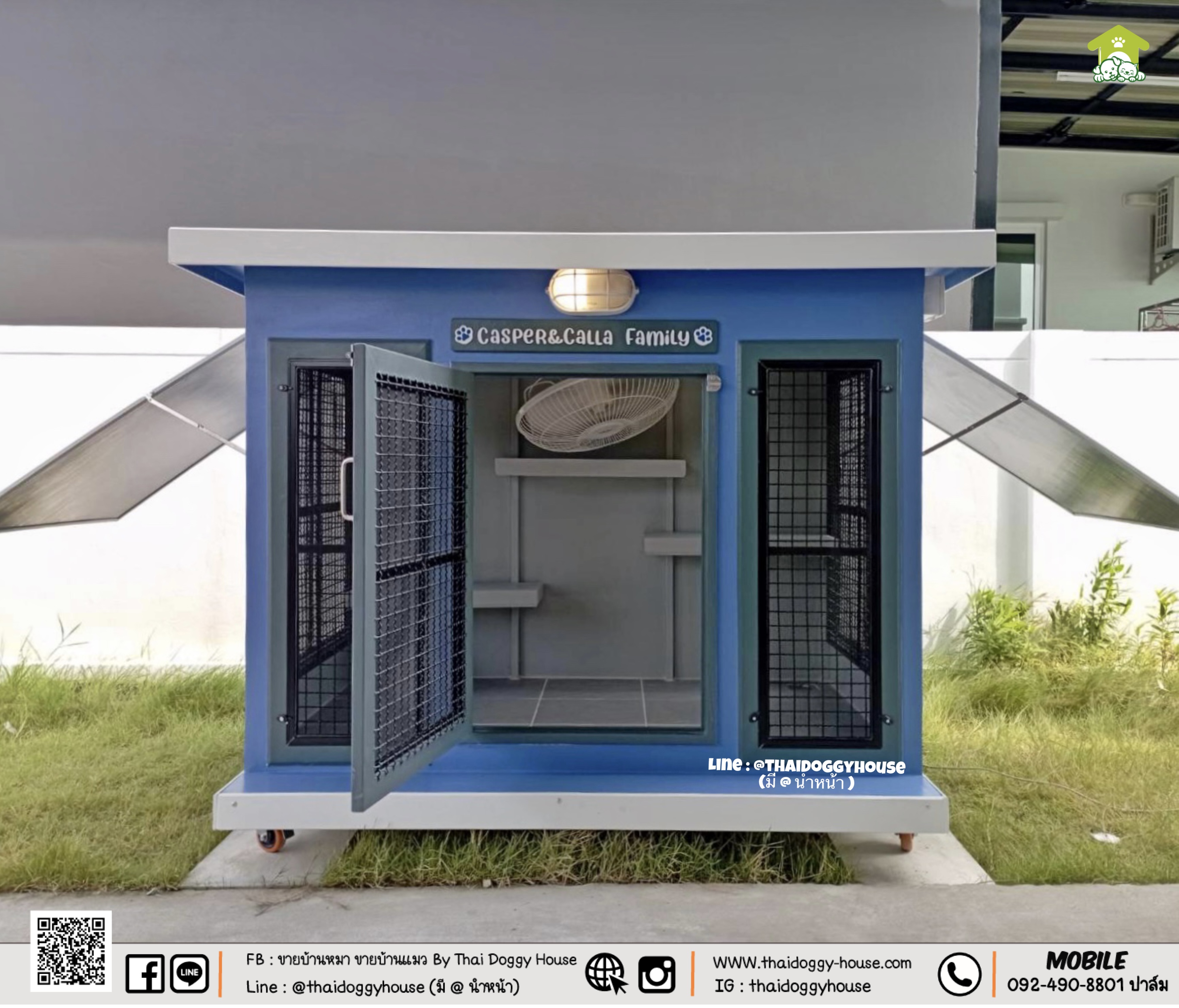 บ้านหมา บ้านแมว " 𝐁𝐎𝐗 𝐒𝐓𝐘𝐋𝐄 𝐁𝐘 𝐓𝐇𝐀𝐈 𝐃𝐎𝐆𝐆𝐘 𝐇𝐎𝐔𝐒𝐄