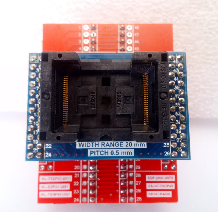 SDP-UNIV-48TS (12x20 mm) TSOP48