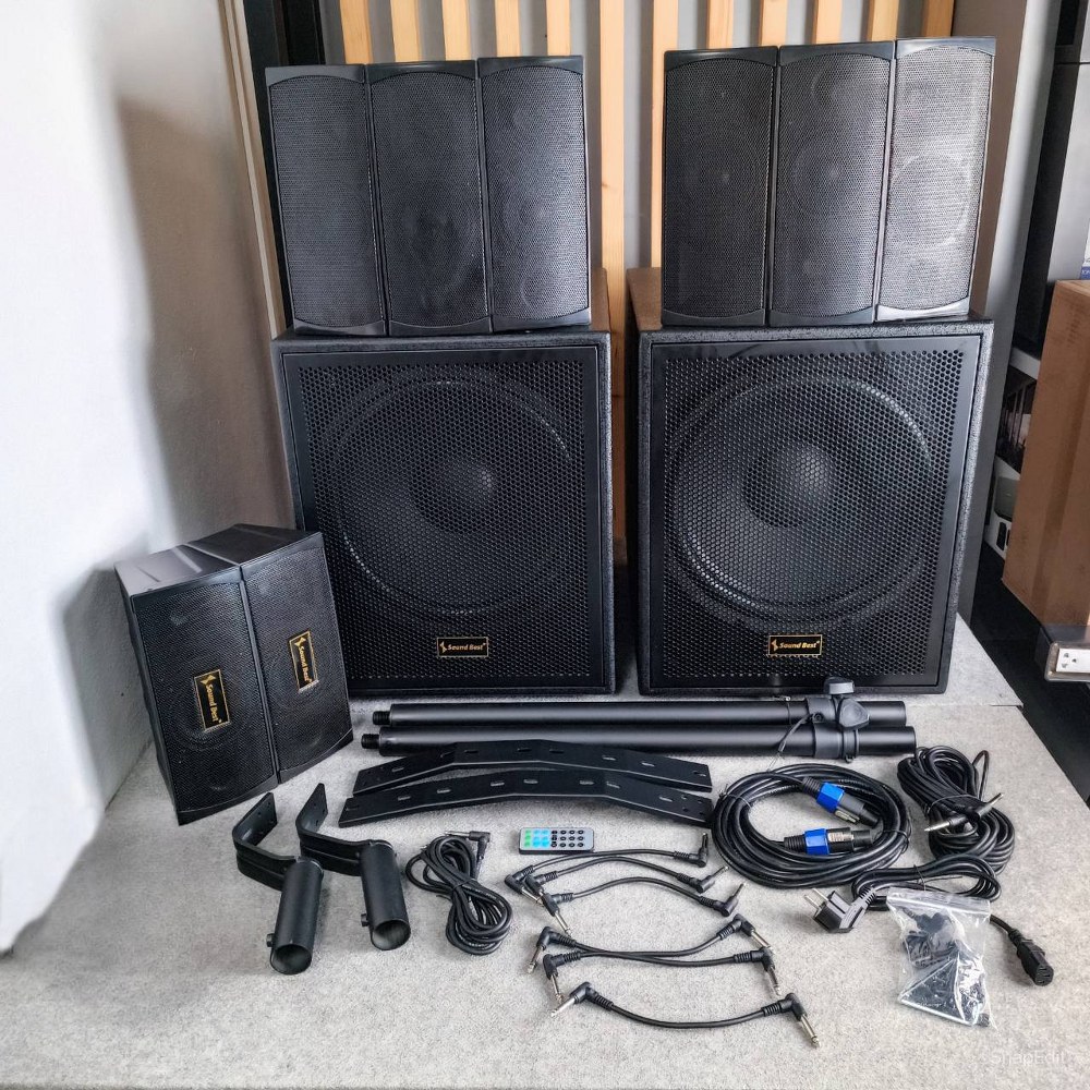 yyy SOUNDBEST SUB-LA15 ชุด ตู้ลำโพง คอลัมน์ ตู้ลำโพงACTIVE Column Speakers SUB LA15 SUBLA15 เอไอ-ไพศาล