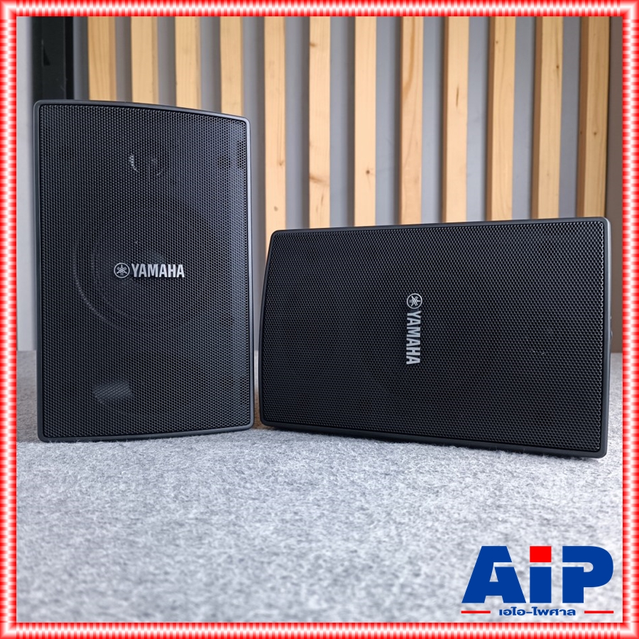 สีดำ YAMAHA NS-AW194 ตู้ลำโพง 4นิ้ว ตู้ ลำโพง แขวนผนัง ลำโพงติดผนัง NS AW194 AW 194 ยามาฮ่า เอไอ-ไพศาล +++