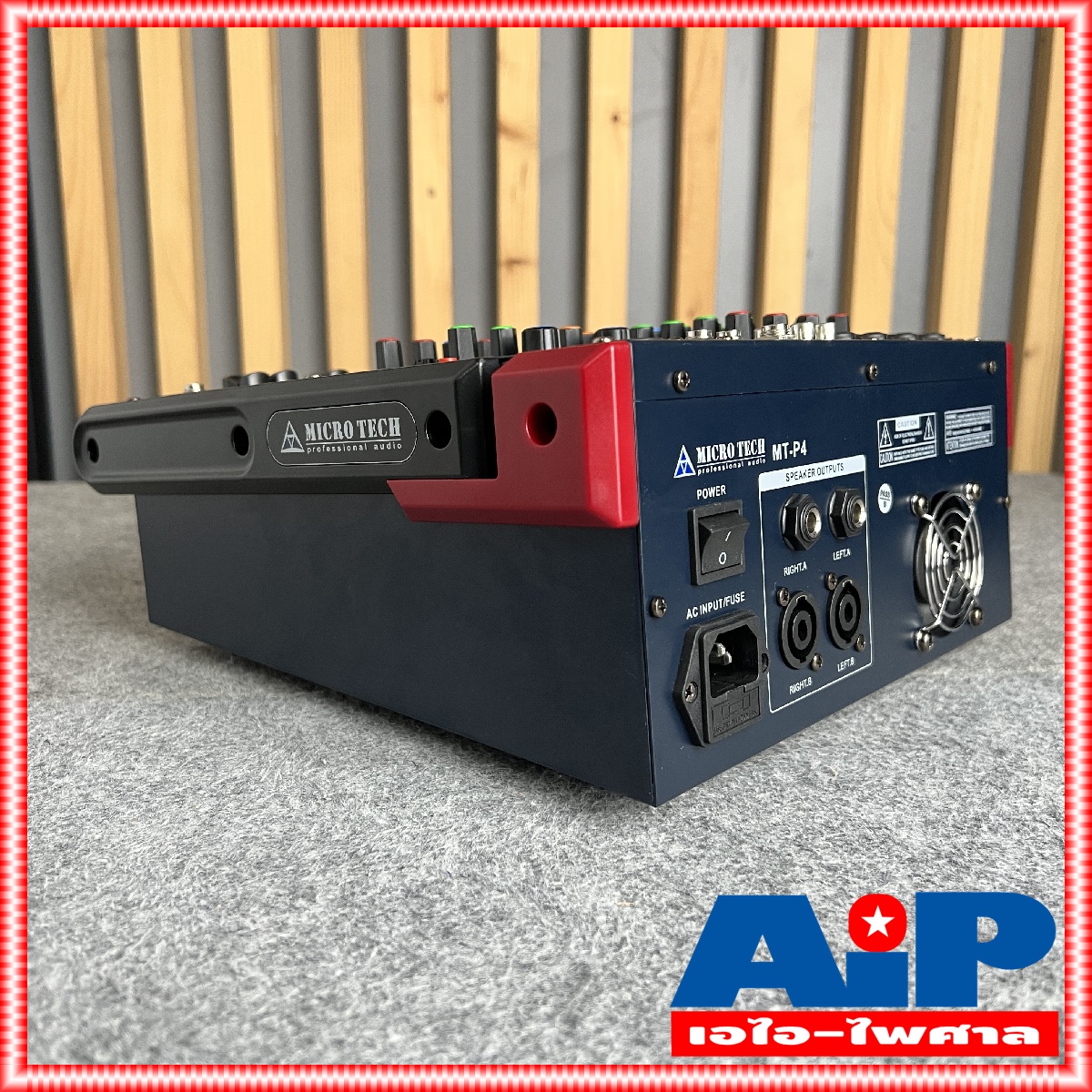 MICROTECH MT-P4 powermixer เพาเวอร์มิกเซอร์ 4 แชนแนล กำลังขับ 2x300W 4 Ohm เอฟเฟคแท้ MT P 4 MTP 4 MTP4 MICRO TECH ไมโครเทค เอไอ-ไพศาล