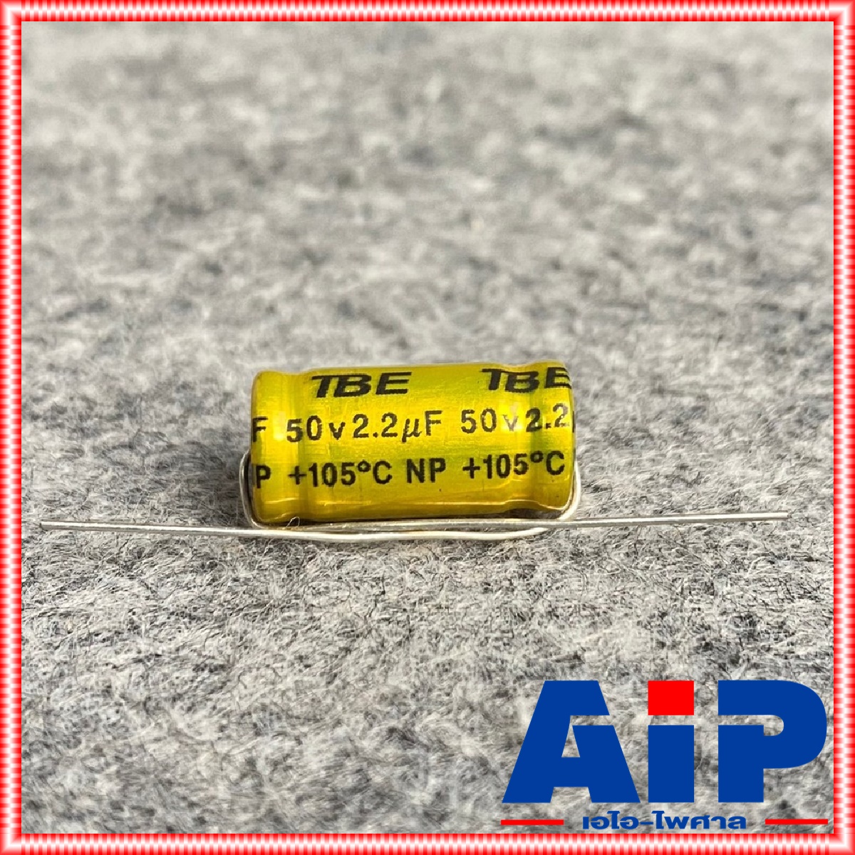 10ตัว 2.2uF 50V C ลำโพง สีทอง คาปาลำโพงเสียงแหลม ตัวป้องกันลำโพงเสียงแหลม คอนเดนเซอร์ ทอง คาปาซิเตอร์ลำโพง CAPACITOR 4.9 cเสียงแหลม เอไอ-ไพศาล