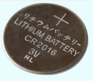 CR2016 3V Lithium Button Coin Battery for watches,remote,RTC, toys,calculator etc