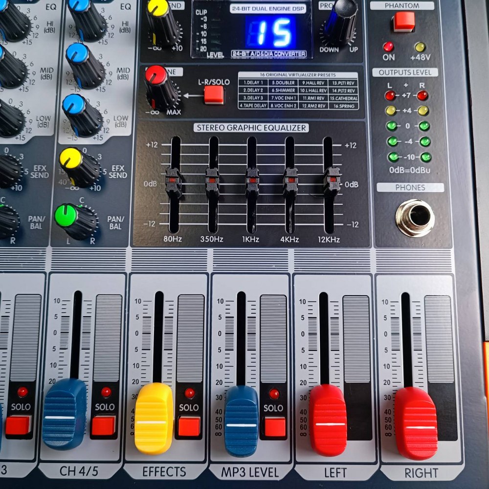 NTS PMX304 POWER MIXER เอ็นทีเอส PMX-304 PMX 304 เพาเวอร์ มิกเซอร์ POWERMIXER มิกมีแอมป์ ขับลำโพงได้เเลย เอไอ-ไพศาล