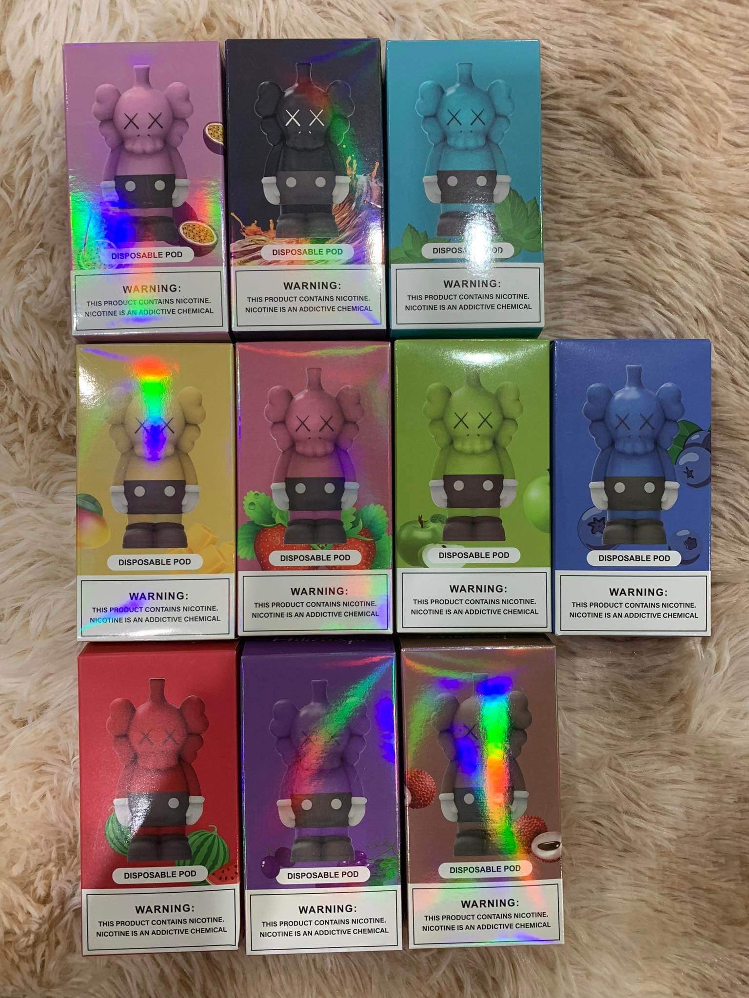 ☃️📌โปรโมชั่น HIKEVAPE KAWS (หมี) 🌬 9,000คำ