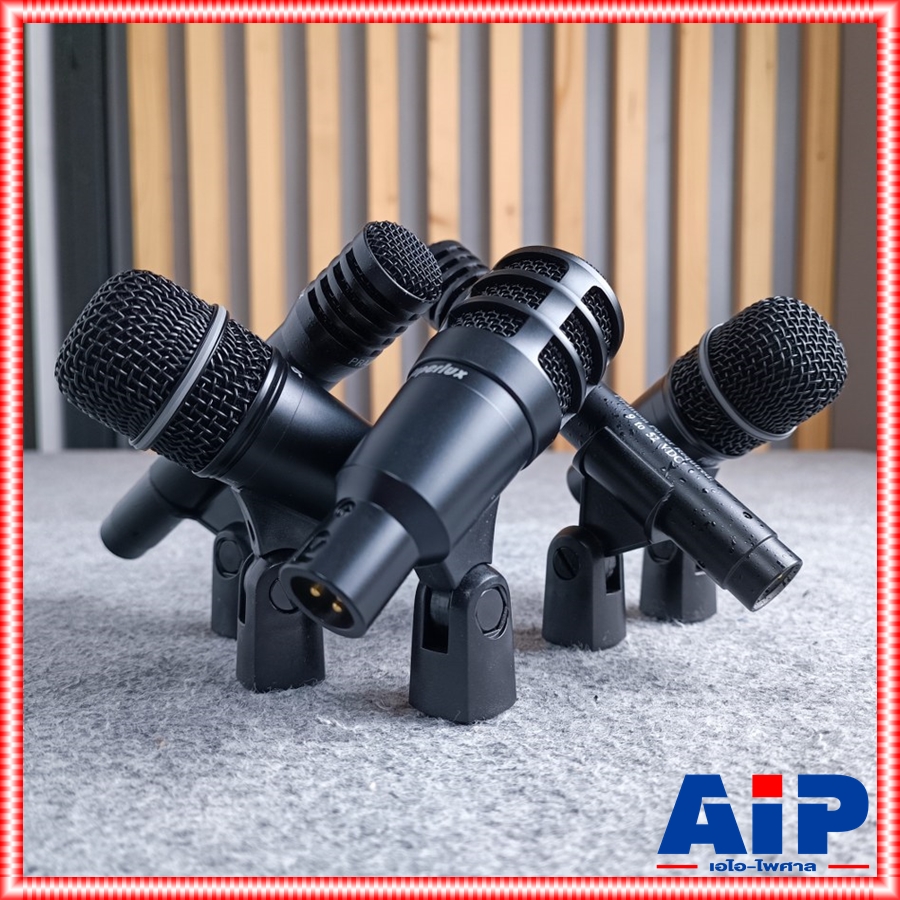 SUPERLUX DRKA3C2 ไมค์เครื่องดนตรี5ชิ้น ไมค์ ไมค์ชุด ชุดMIC ไมค์กลอง MIC ชุดไมค์กลอง ไมค์หนีบกลอง เอไอ-ไพศาล
