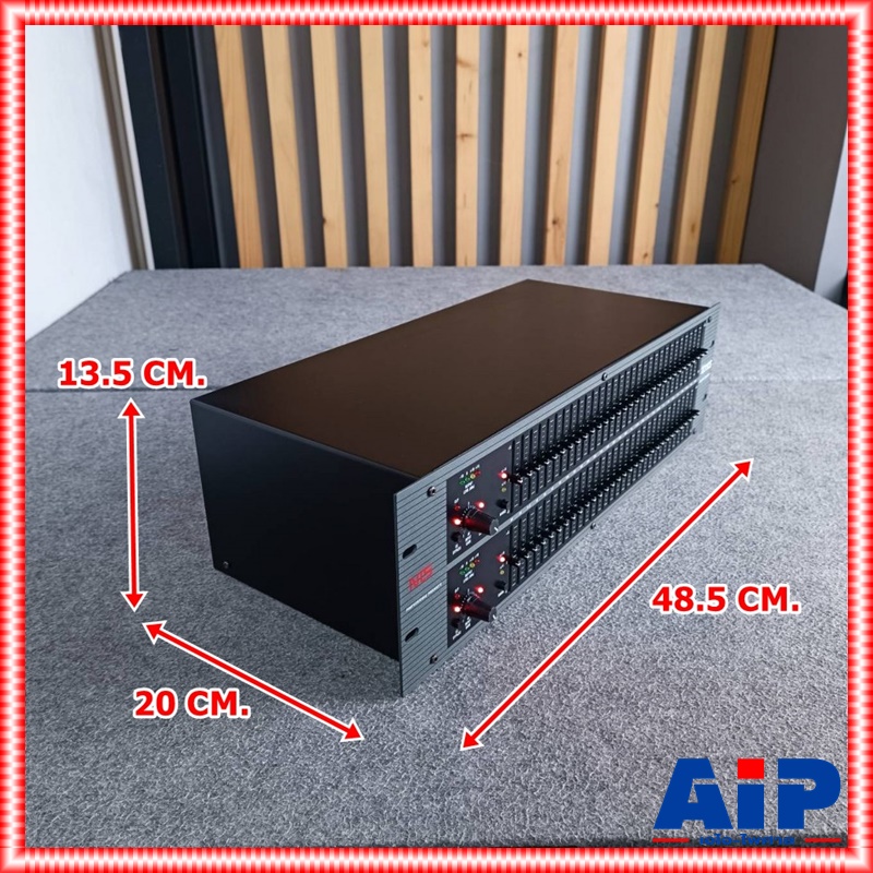 NTS 1231XS EQ ST 31BAND ตัวปรับแต่งเสียง อีควอไลเซอร์ สเตอริโออีควอไลเซอร์31BAND เครื่องเสียง เอไอ-ไพศาล